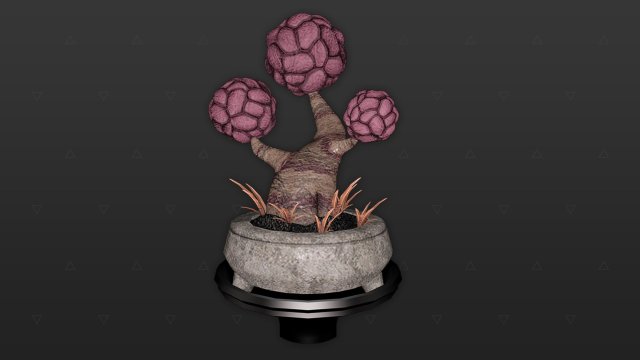 Extraterrestrial Brain Tree Plant