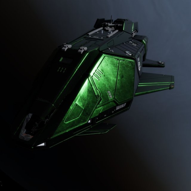 Federal Assault Ship Stygian Green