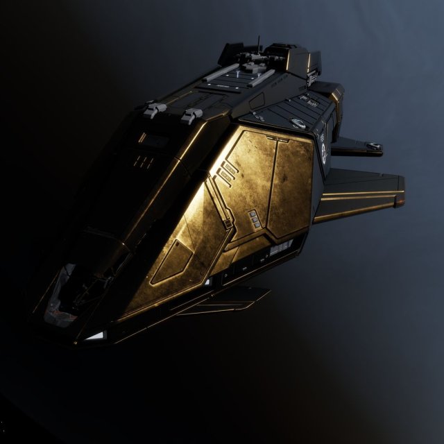 Federal Assault Ship Stygian Brass