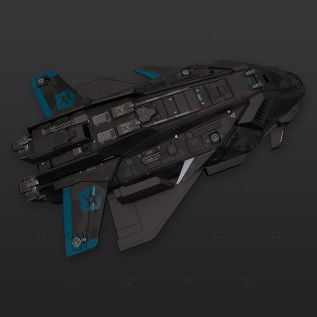 Federal Gunship Operator Blue