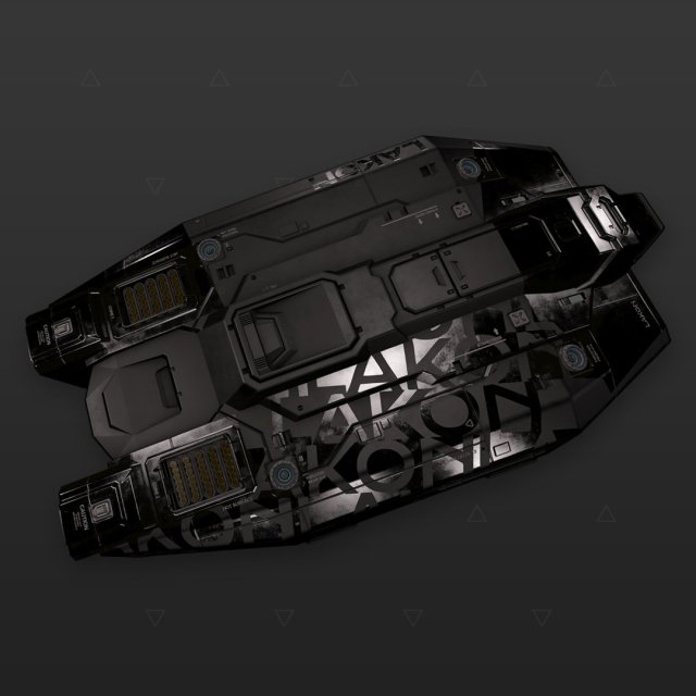 Type-6 Lakon Metallic Black