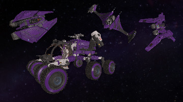 Purple SRV & Fighters