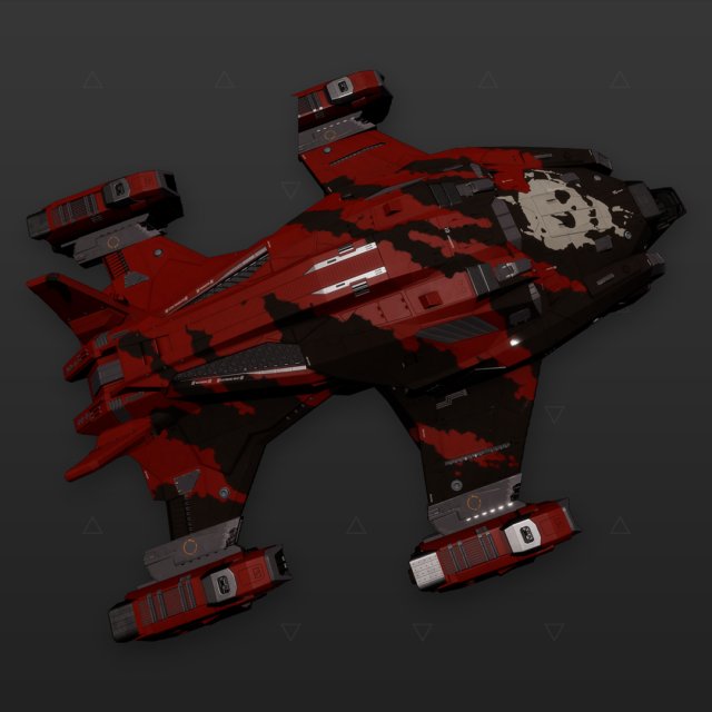 Alliance Chieftain Pirate Faction Red